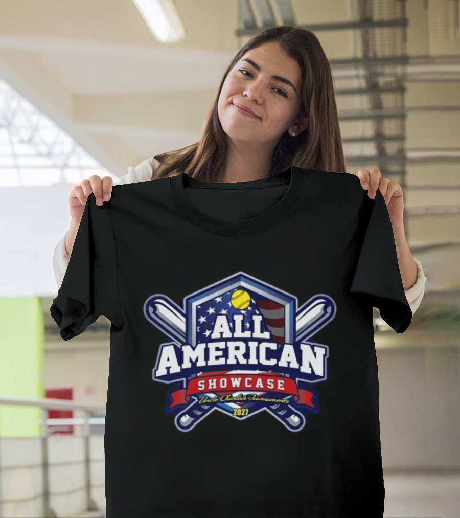 Uncle Charlie's All American Showcase Tournaments 2021 Softball T-Shirt