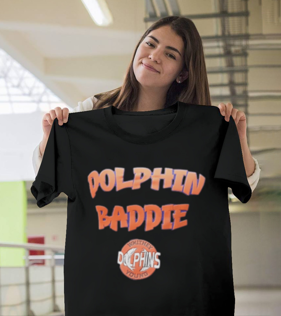 Miami Dolphins Dolphin Baddie Whitney Young T-Shirt