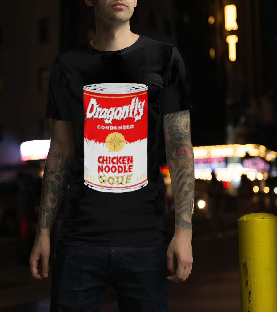 Dragonfly Condensed Chicken Noodle Soup T-Shirt