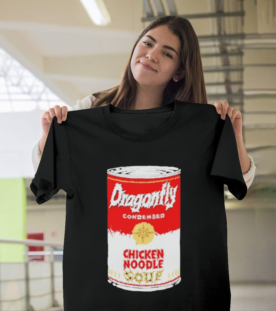 Dragonfly Condensed Chicken Noodle Soup T-Shirt