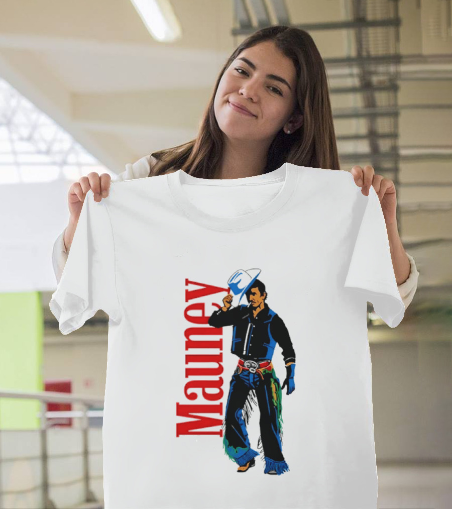 JB Mauney Bull Rider Cowboy Style Western T-Shirt