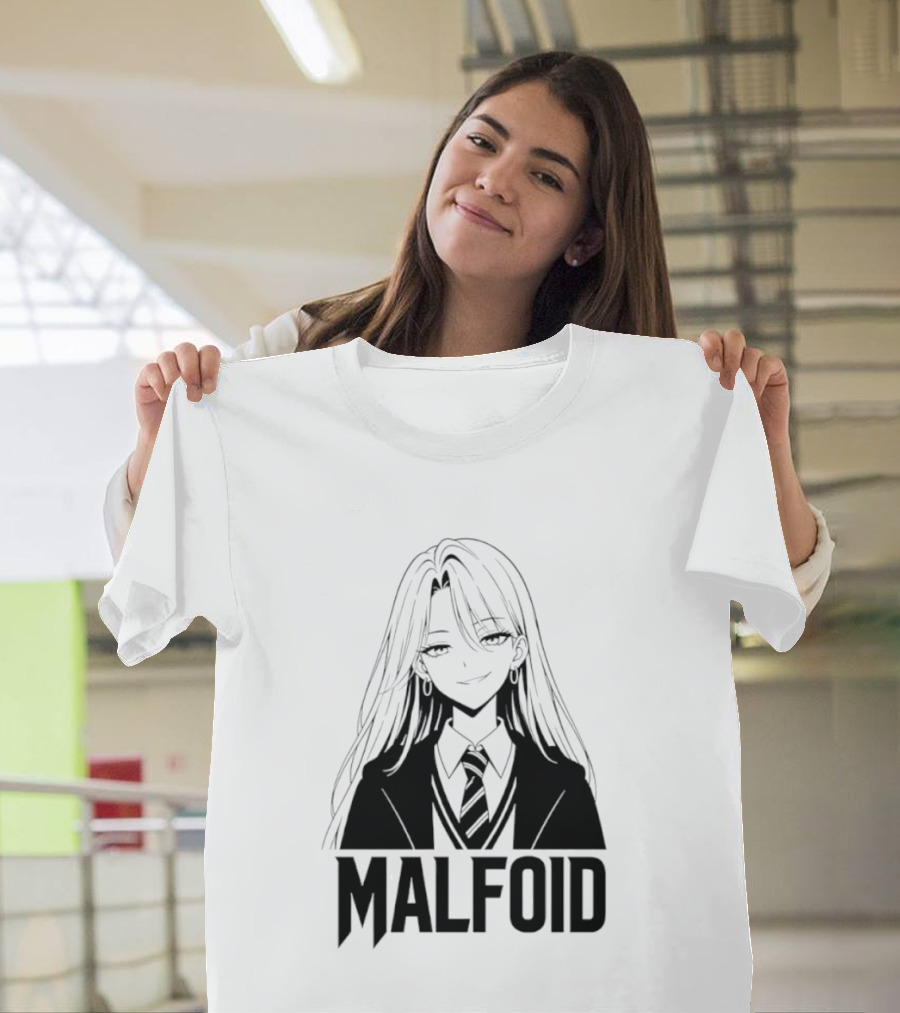 Malfoid Anime Wizard School Manga T-Shirt