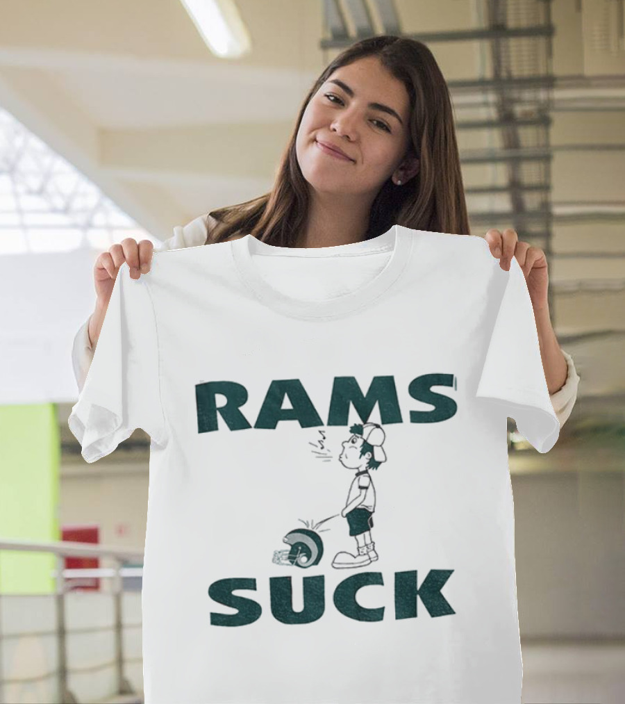 Eagles Beat Rams Peeing On Helmet Rams Suck T-Shirt