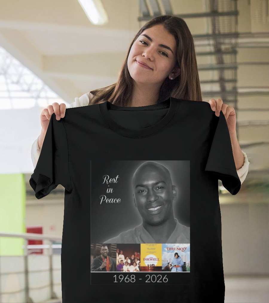 Rest In Peace Reggie McFadden 1968 2026 In Living Color Def Comedy Jam Little Nicky The Inkwell T-Shirt