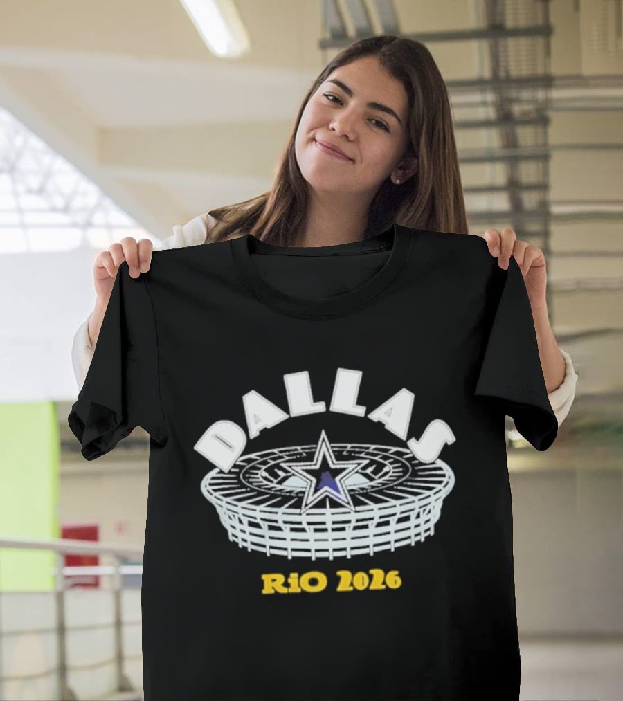Dallas Cowboys Rio 2026 Stadium Game T-Shirt