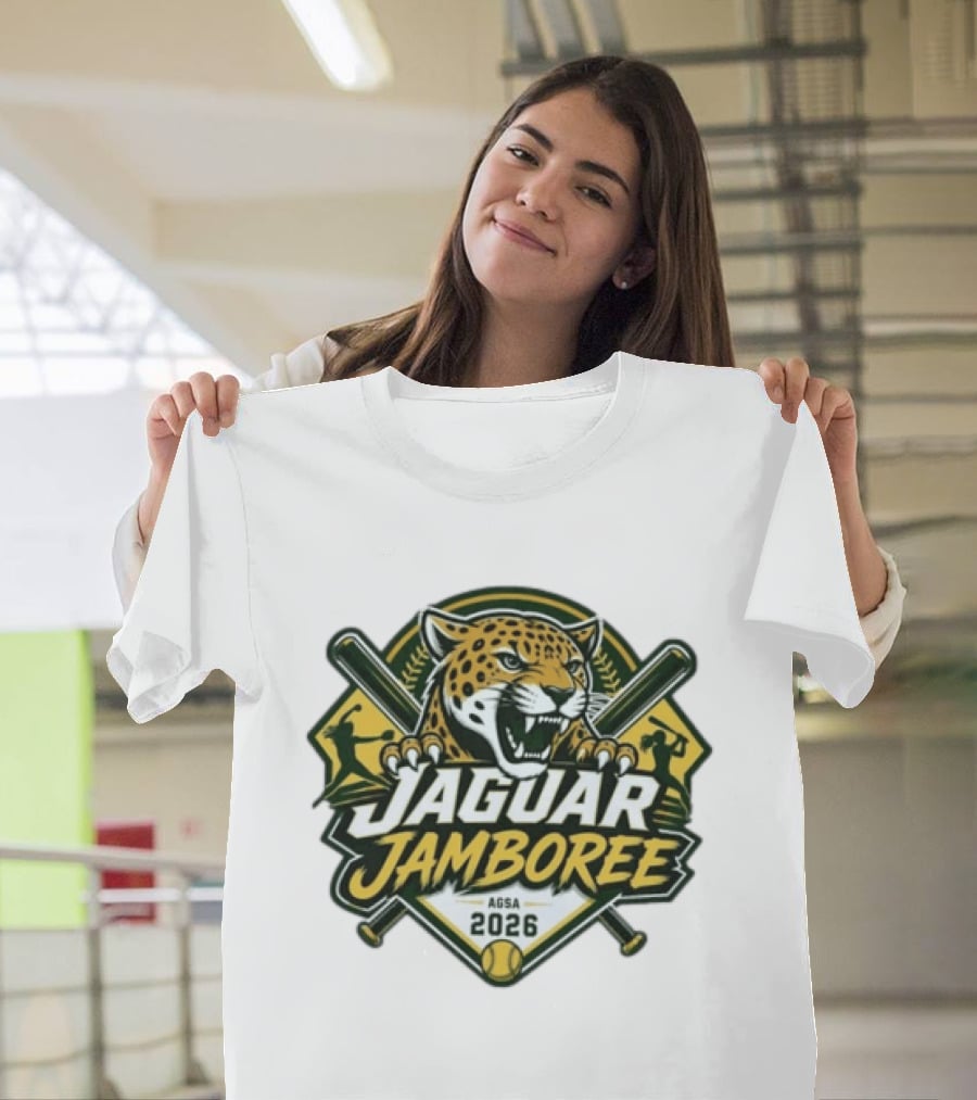AGSA 2026 Jaguar Jamboree Ashwaubenon Baseball Softball Event T-Shirt
