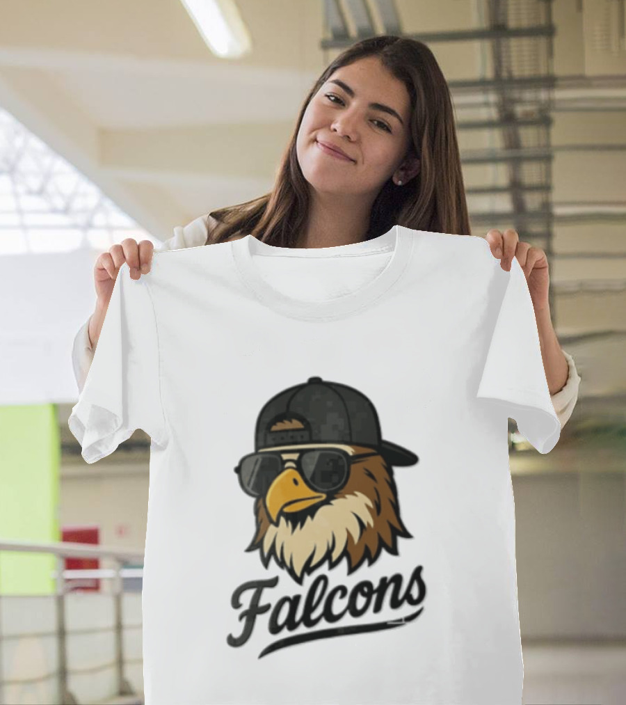 Falcons Eagle Sunglasses Baseball Cap T-Shirt