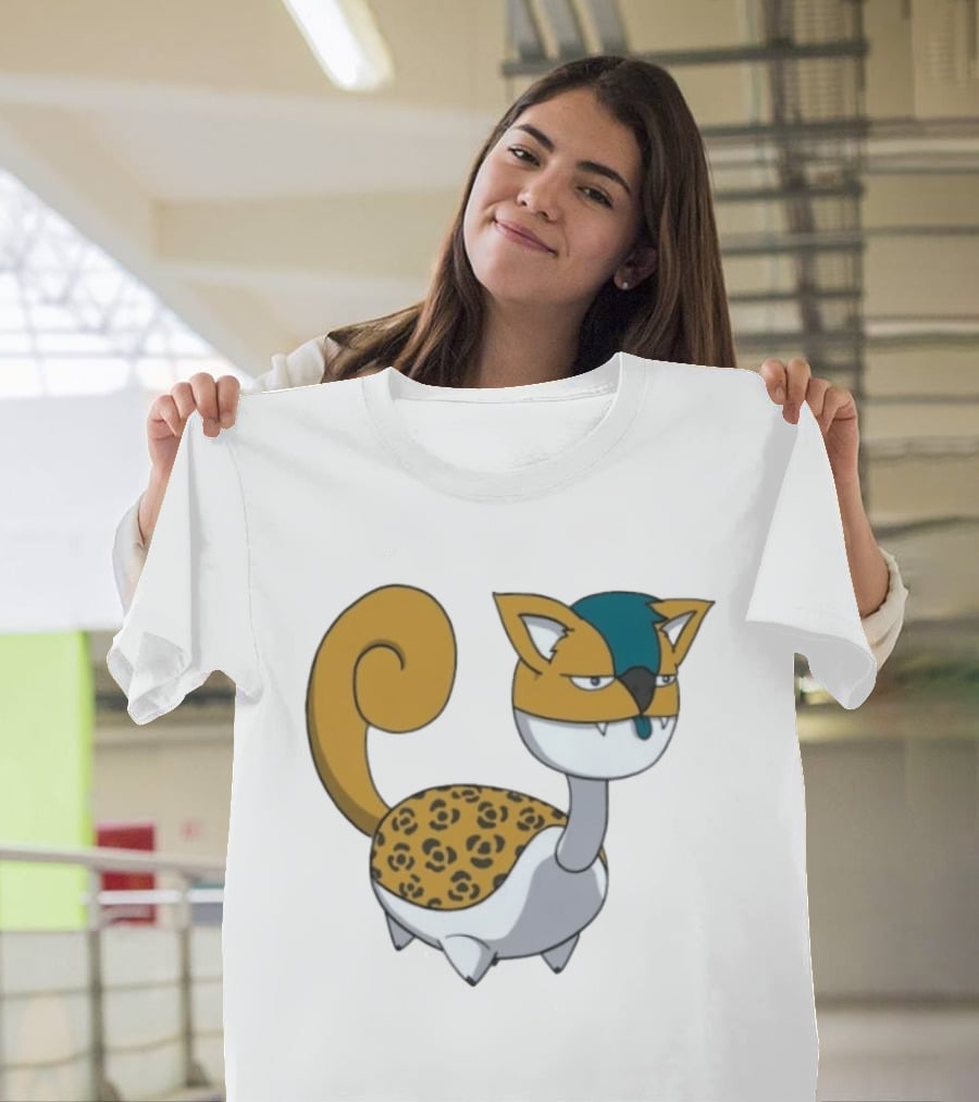 Jacksonville Jaguars Pokemon Fusion Cartoon T-Shirt