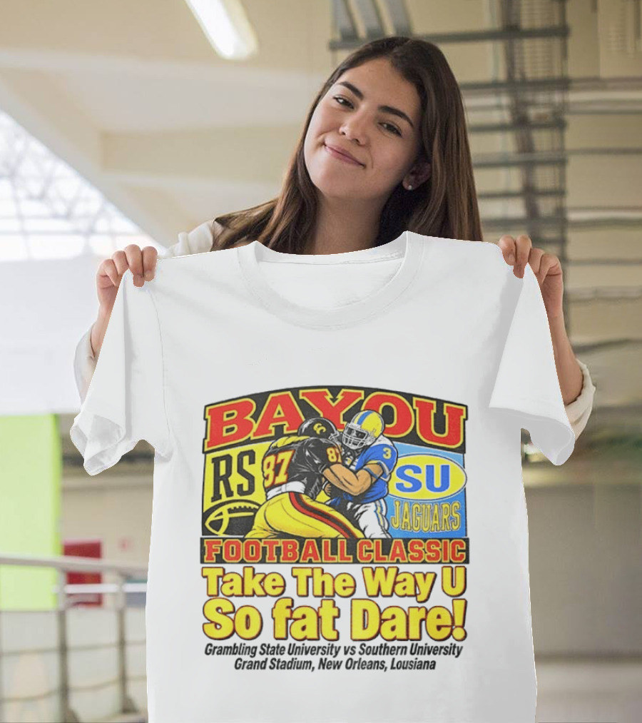 Bayou Classic Football Grambling State Vs Southern University Grand Stadium New Orleans T-Shirt