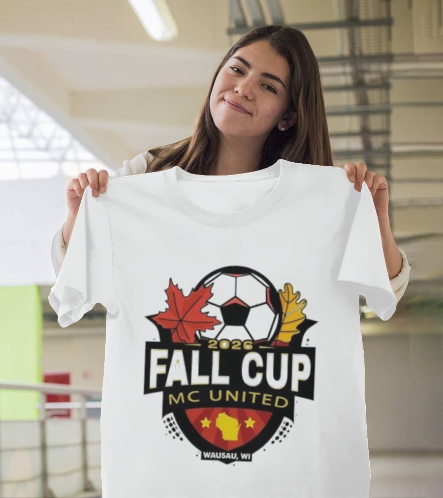 2026 Fall Cup MC United Soccer Tournament Leaves And Stars T-Shirt