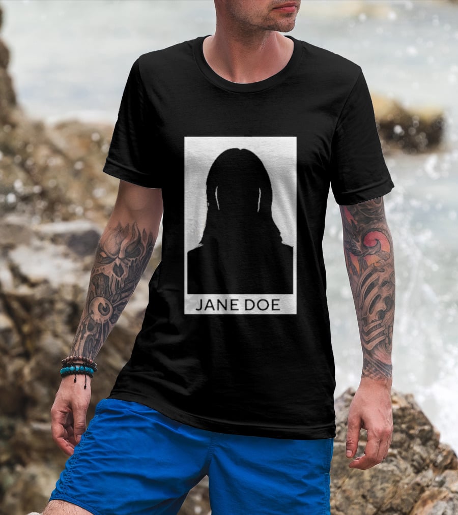 Justice For Jane Doe Silhouette Recognition Movement T-Shirt