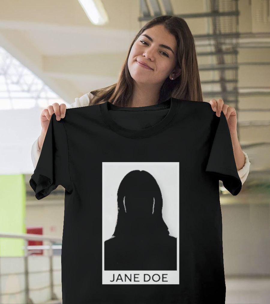 Justice For Jane Doe Silhouette Recognition Movement T-Shirt