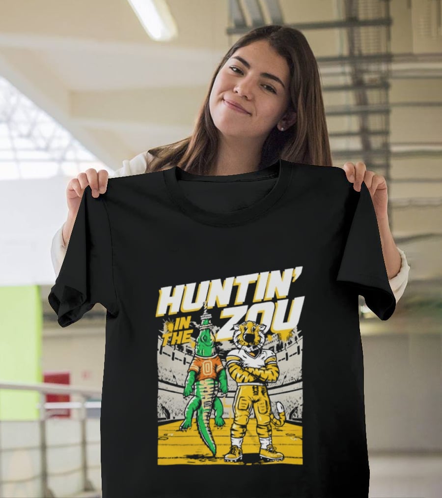 Huntin' In The Zou Missouri Tigers Stadium Rivalry T-Shirt