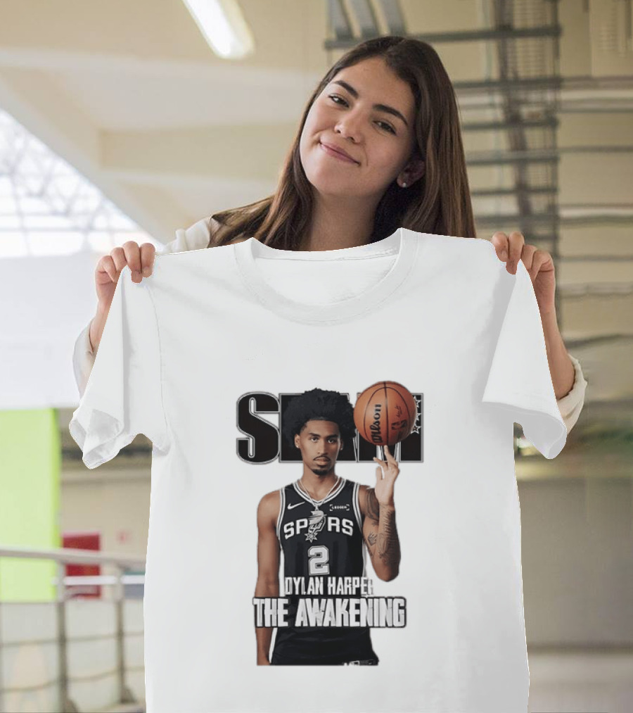 Dylan Harper 2 San Antonio Spurs The Awakening Slam NBA Basketball Cover T-Shirt