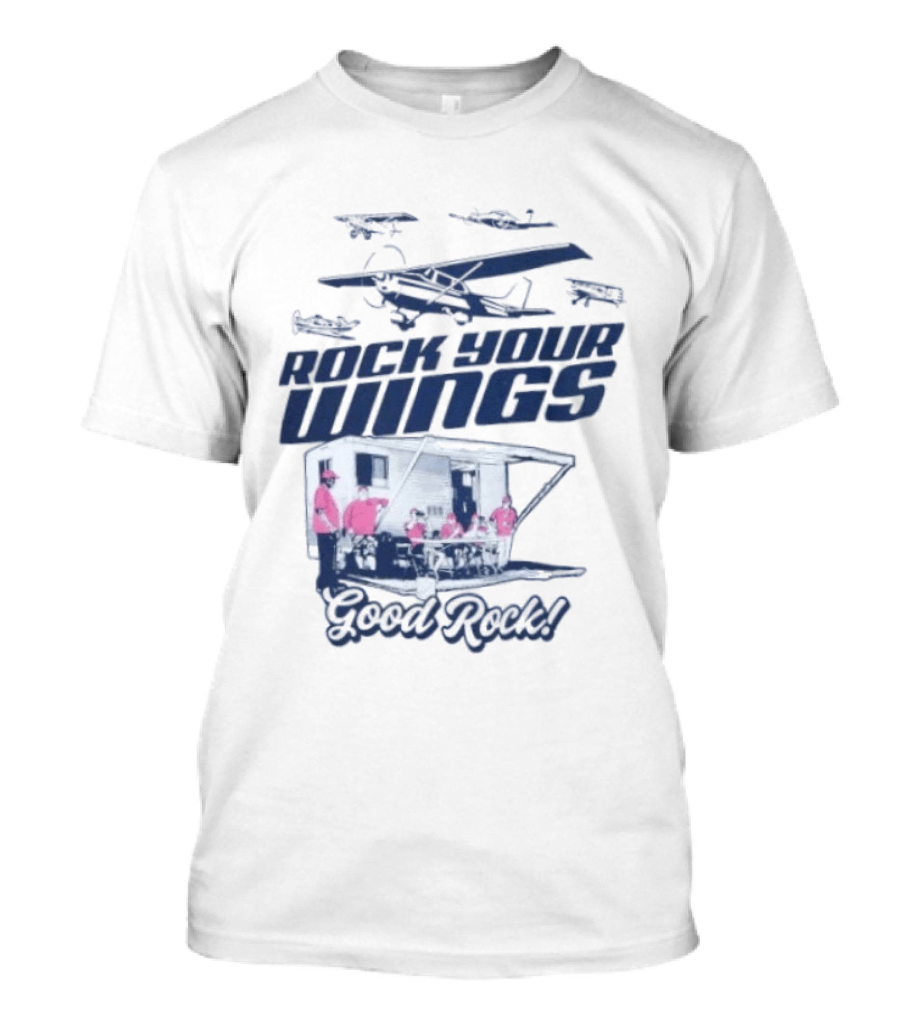 EAA AirVenture 2026 Rock Your Wings Good Rock Airplane Gathering T-Shirt