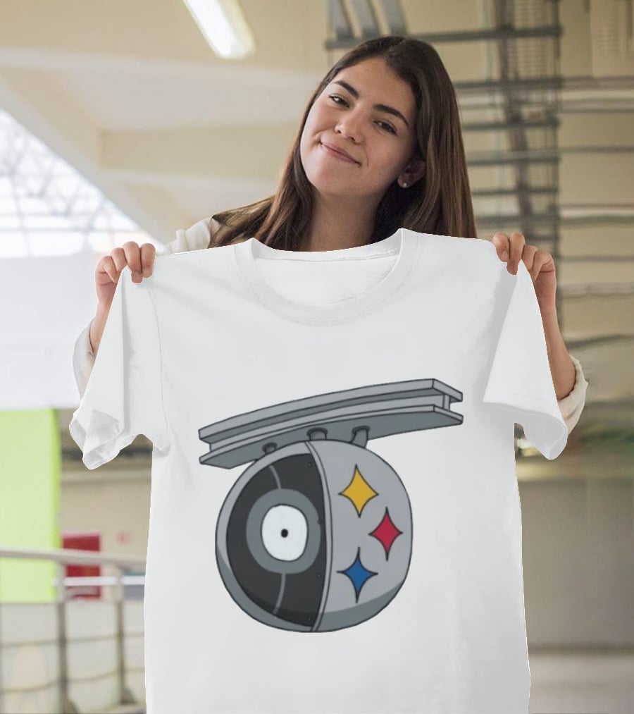 Pittsburgh Steelers Pokémon Sentret Steel Football Stadium Jumbotron T-Shirt