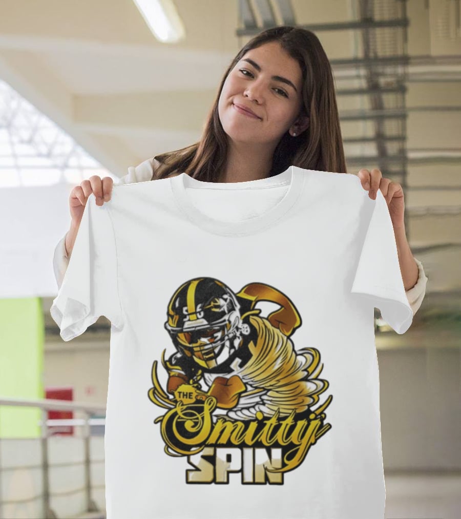 Smittyj Spin Alex Highsmith Pittsburgh Steelers Football T-Shirt