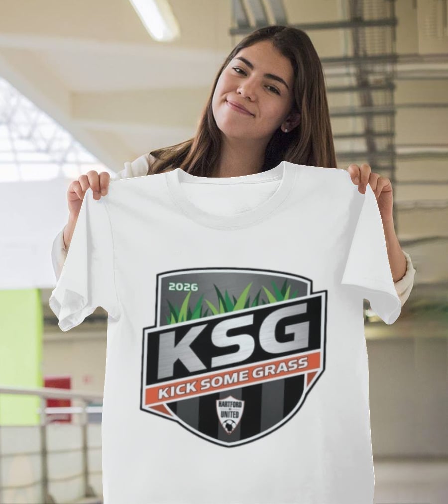 Hartford United KSG Kick Some Grass 2026 Soccer T-Shirt