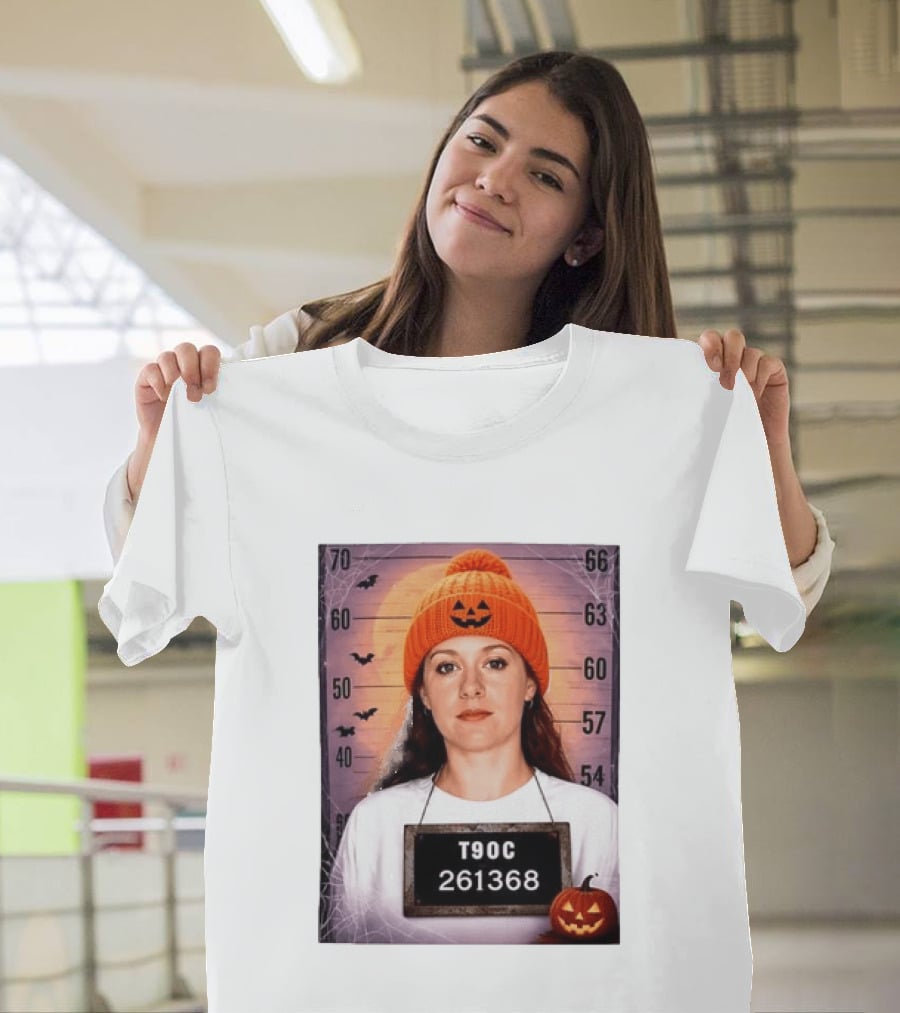 T90C Halloween Shot Pumpkin Hat 261368 T-Shirt