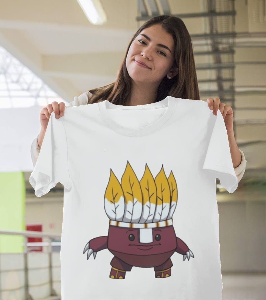 Washington Commanders Pokemon Cartoon T-Shirt
