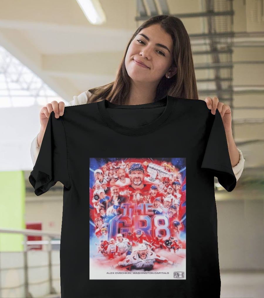 Alex Ovechkin The Gr8 Washington Capitals Open Ice Champions T-Shirt