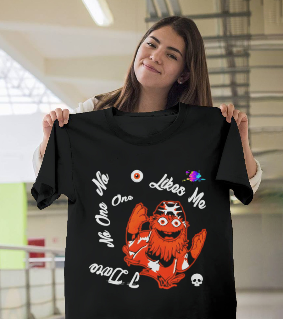 Gritty Philadelphia Flyers No One Likes Me 2026 T-Shirt