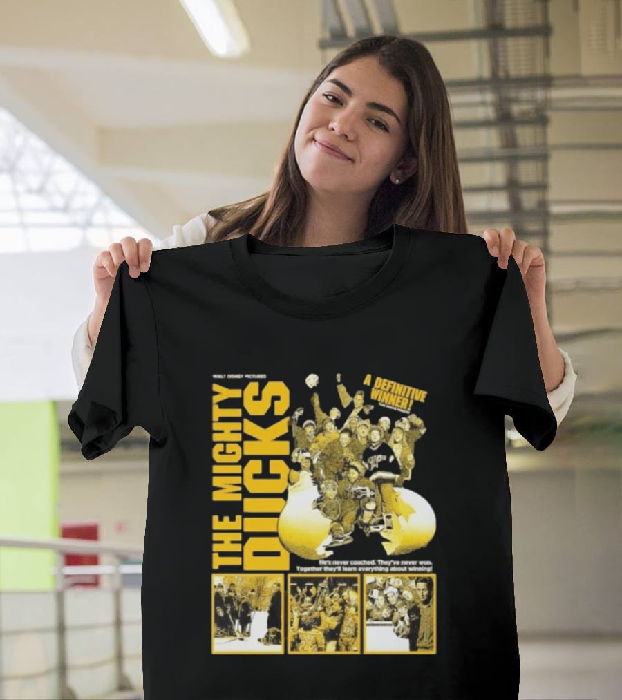 Walt Disney Pictures The Mighty Ducks Movie A Definitive Winner T-Shirt