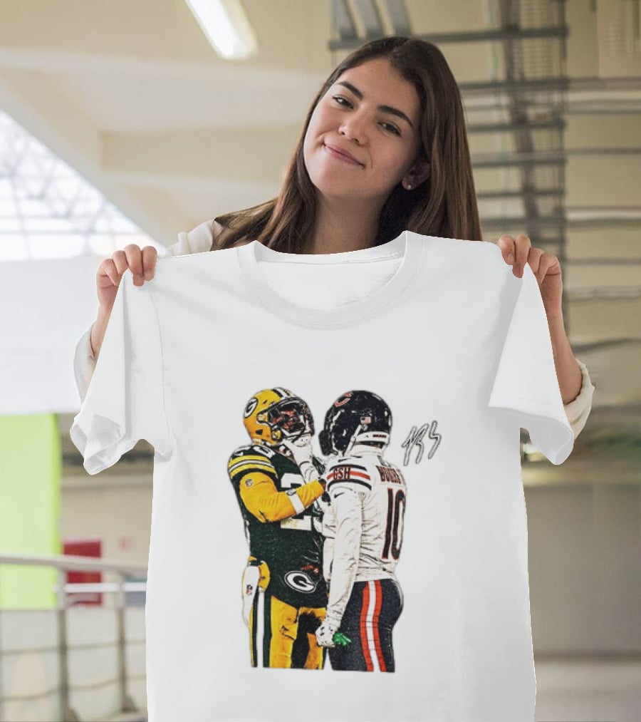 Luther Burden III Packers Bears Football Rivalry T-Shirt