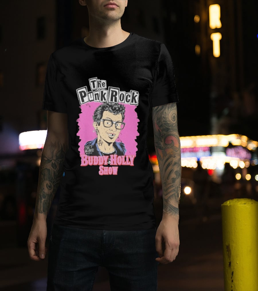 The Punk Rock Buddy Holly Show Street Vigilante T-Shirt