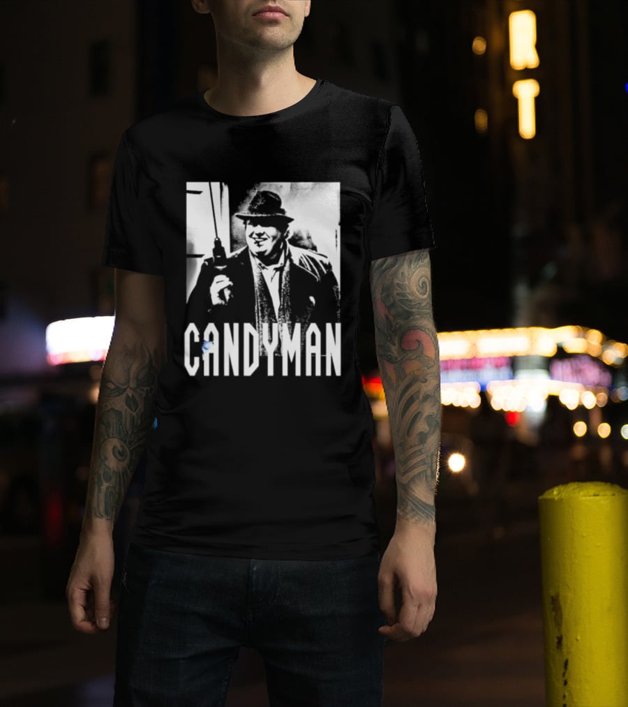 John Candy Candyman Bootleg Comedy Candyman T-Shirt