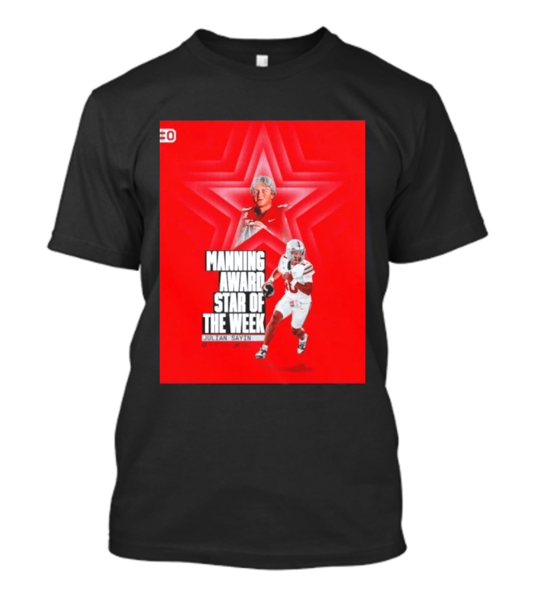 Manning Award Star Of The Week Julian Sayin Ohio State Buckeyes T-Shirt