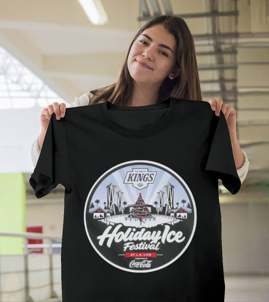 Los Angeles Kings Holiday Ice Festival At LA Live Presented By Coca Cola T-Shirt