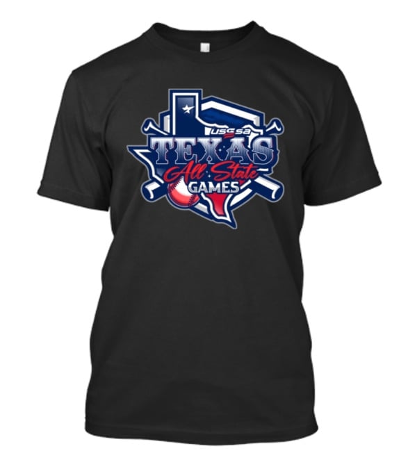 Texas All State Games USSSA Baseball Event T-Shirt