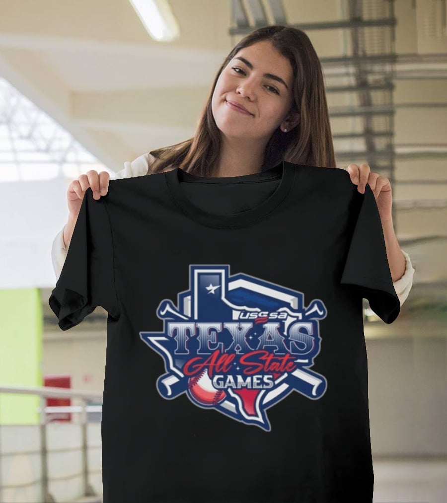 Texas All State Games USSSA Baseball Event T-Shirt