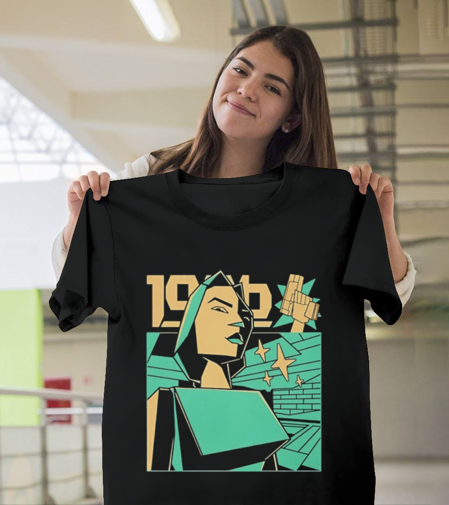 Lara Croft 1996 Polygon Style Tomb Raider Video Game T-Shirt
