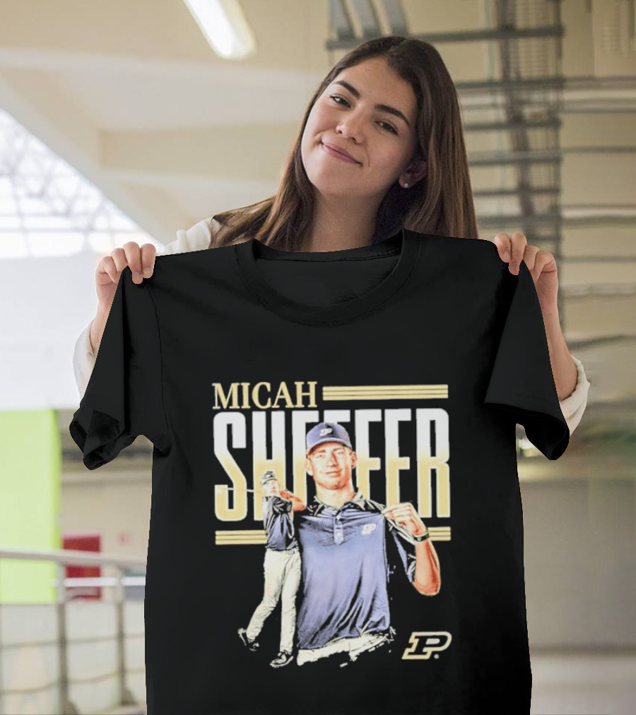 Micah Sheffer Purdue Boilermakers NCAA Men's Golf T-Shirt