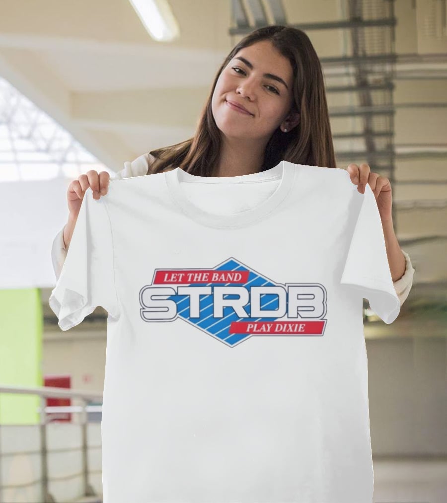 Ole Miss Rebels Let The Band STRDB Play Dixie T-Shirt