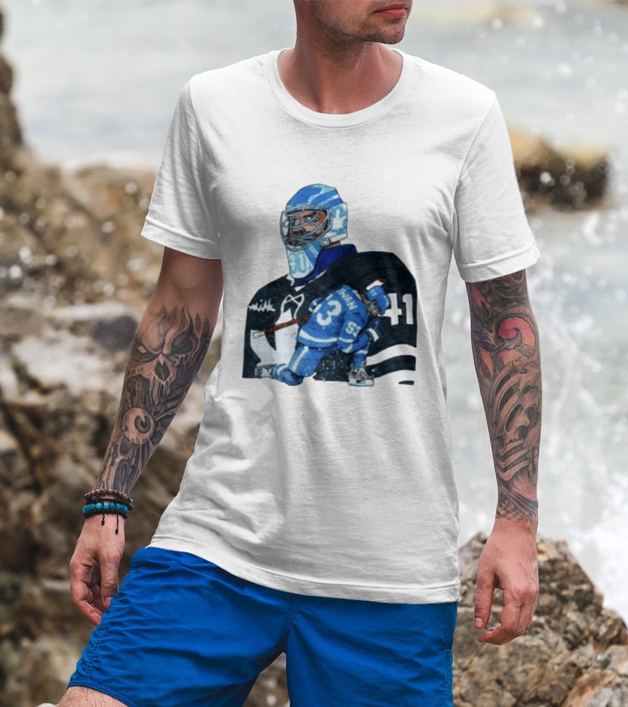 Cowan 53 Toronto Hockey Game 2 BrianBeLeafs Goalie Art 41 T-Shirt
