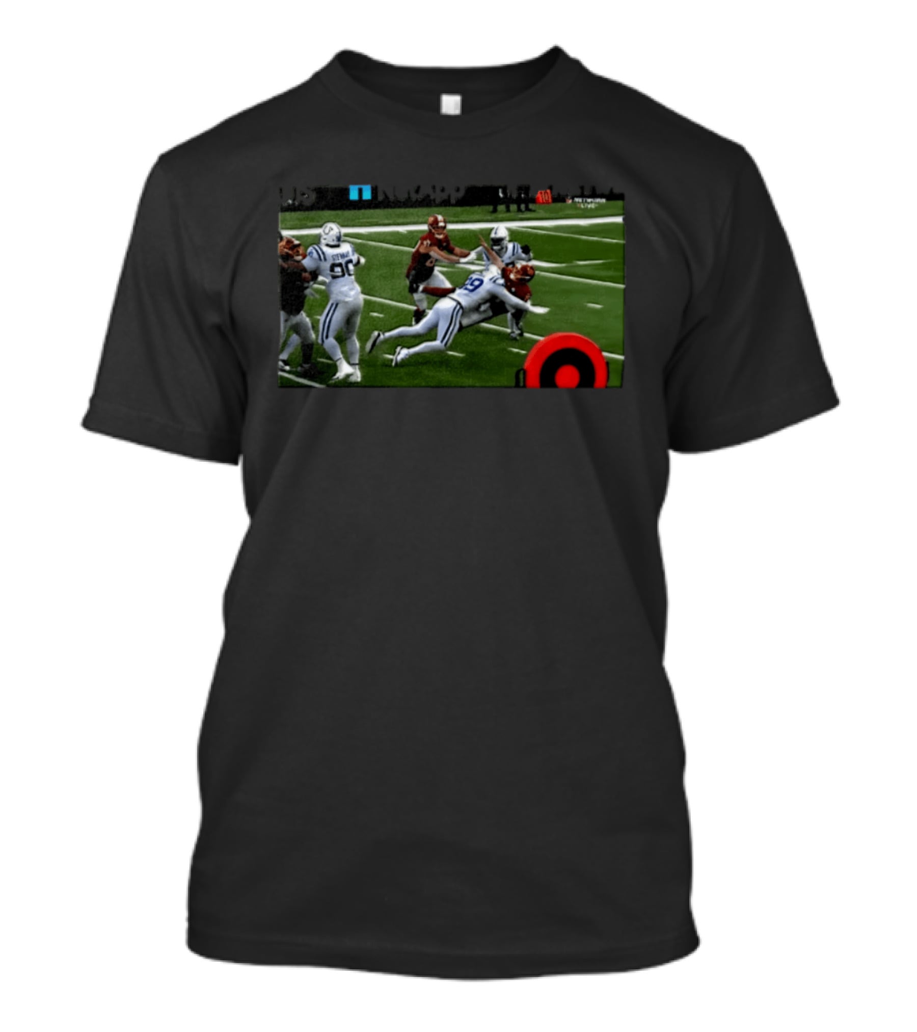 Patrick Mahomes Athan Kaliakmanis Roughing Passer NFL Live Display T-Shirt