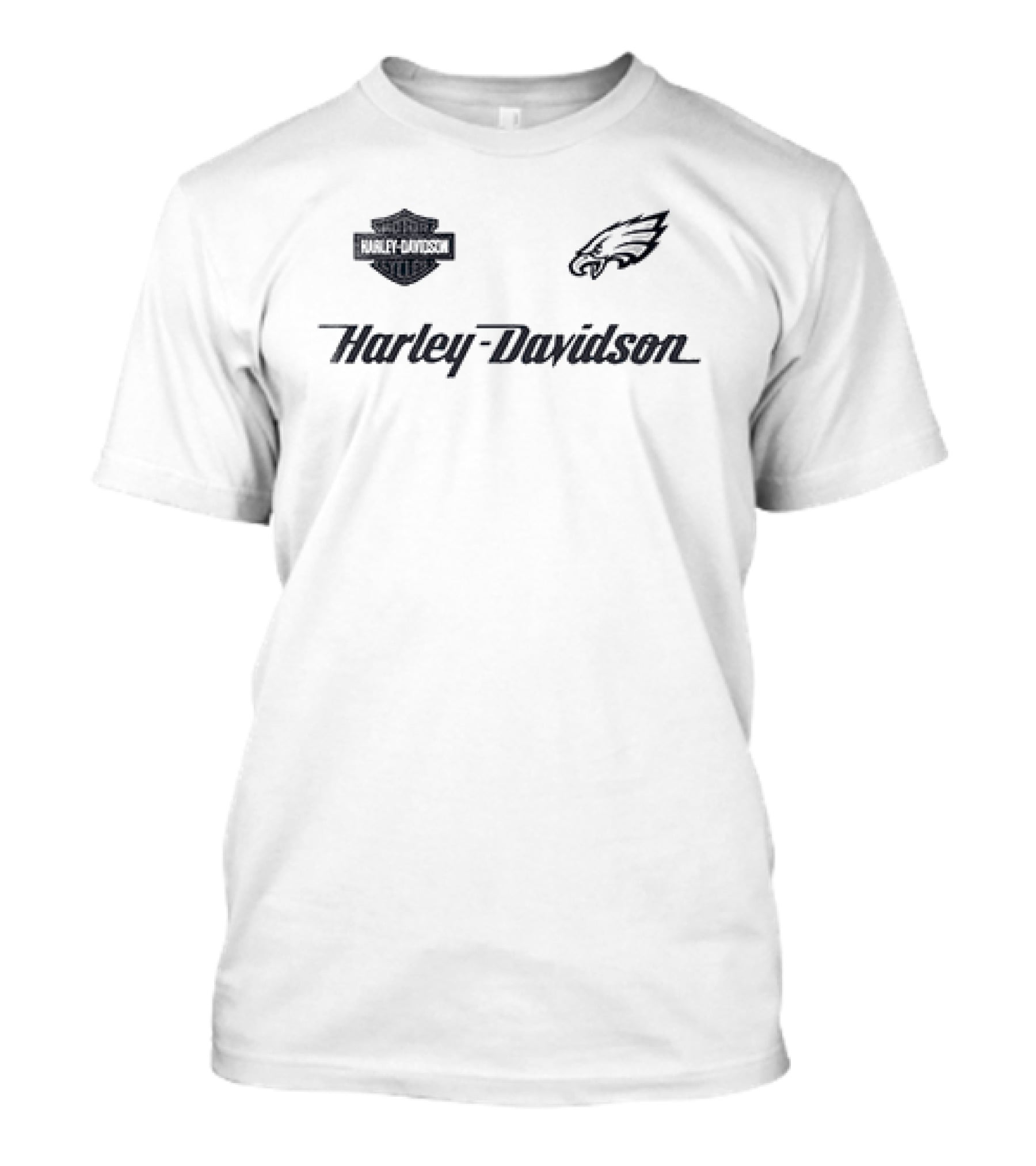 Philadelphia Eagles Harley Davidson The Heartbeat Of America Best Company T-Shirt