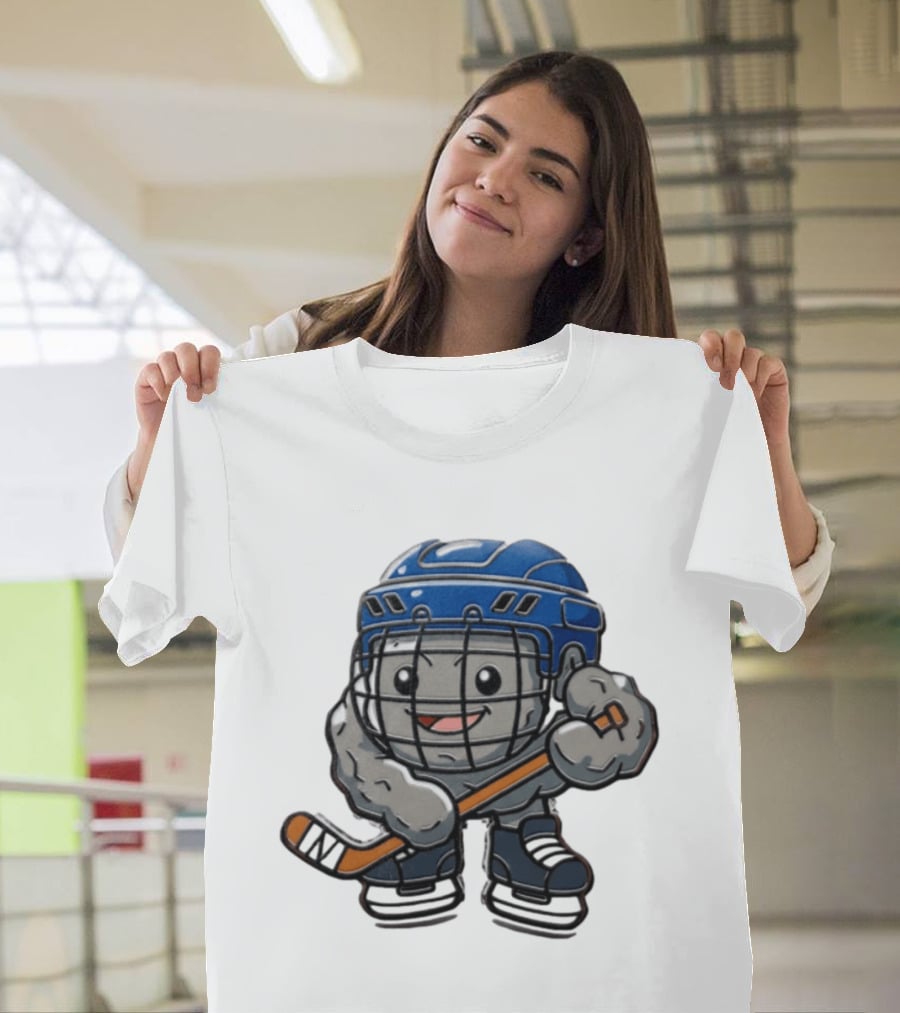 Stonjourner St Louis Blues NHL Pokemon Cartoon Hockey Player T-Shirt