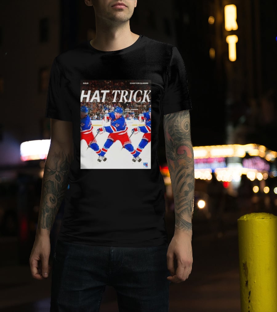 Alexis Lafrenière Hat Trick NY Rangers Vs New York Islanders 10.06.23 Forward T-Shirt