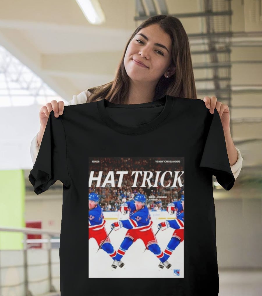 Alexis Lafrenière Hat Trick NY Rangers Vs New York Islanders 10.06.23 Forward T-Shirt