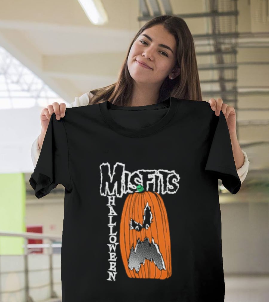 Misfits Halloween Pumpkin Punk Rock T-Shirt