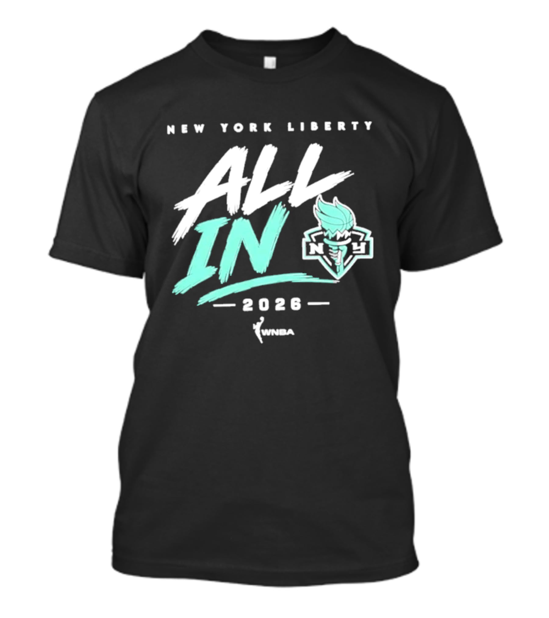 New York Liberty All In 2026 WNBA T-Shirt