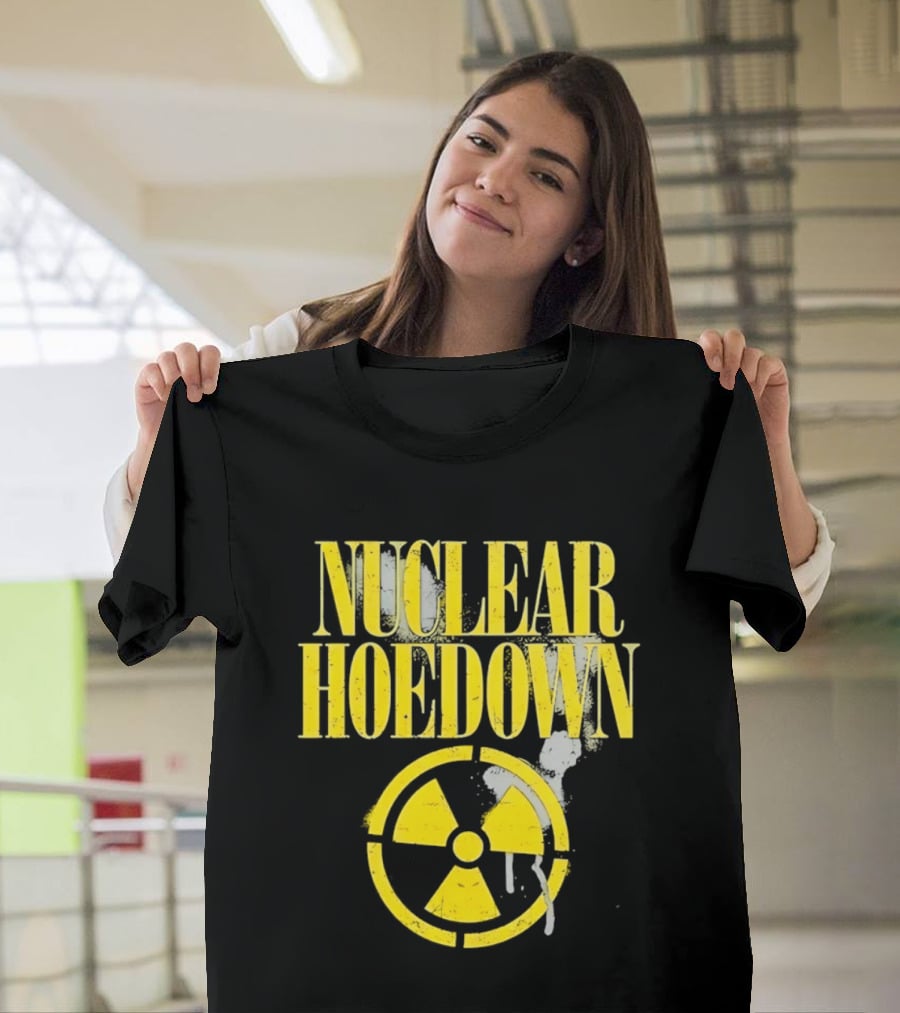 Nuclear Hoedown Distressed Radioactive T-Shirt