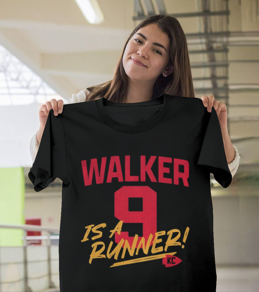 Kenneth Walker 9 KC Chiefs Walker Is A Runner T-Shirt