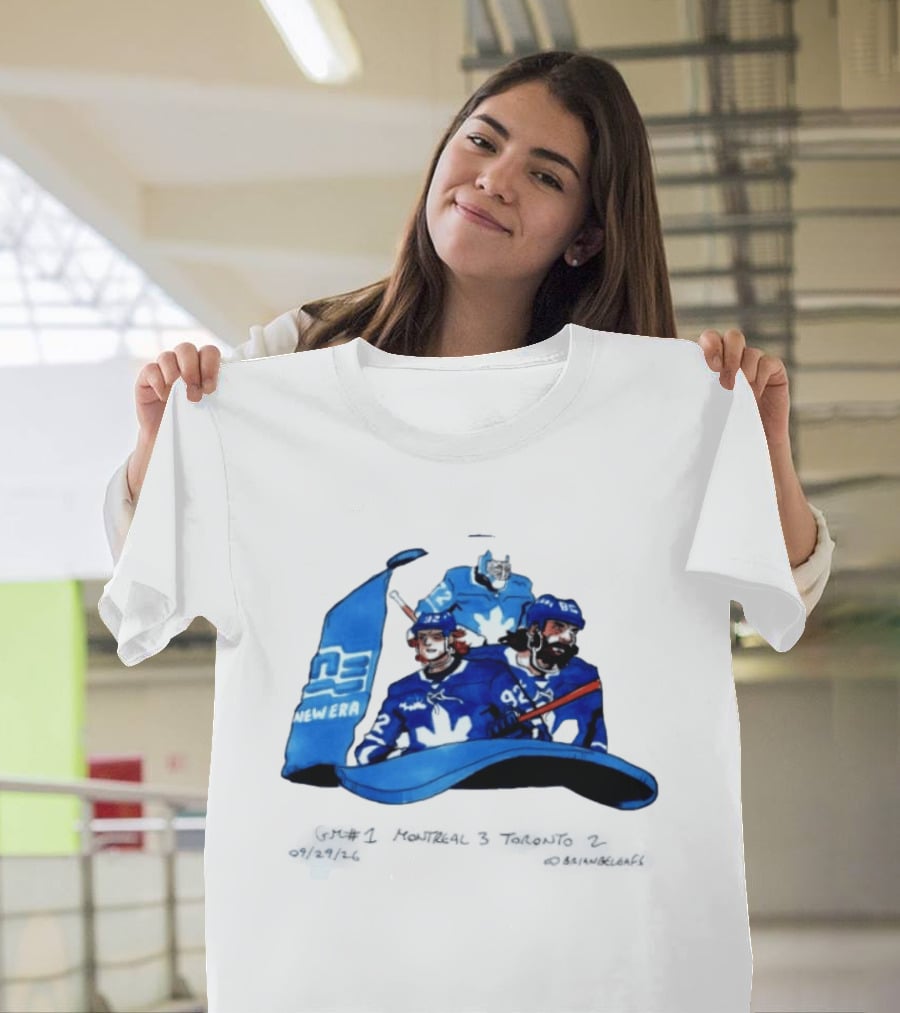 Montreal Vs Toronto Game 1 Hockey NHL New Era T-Shirt