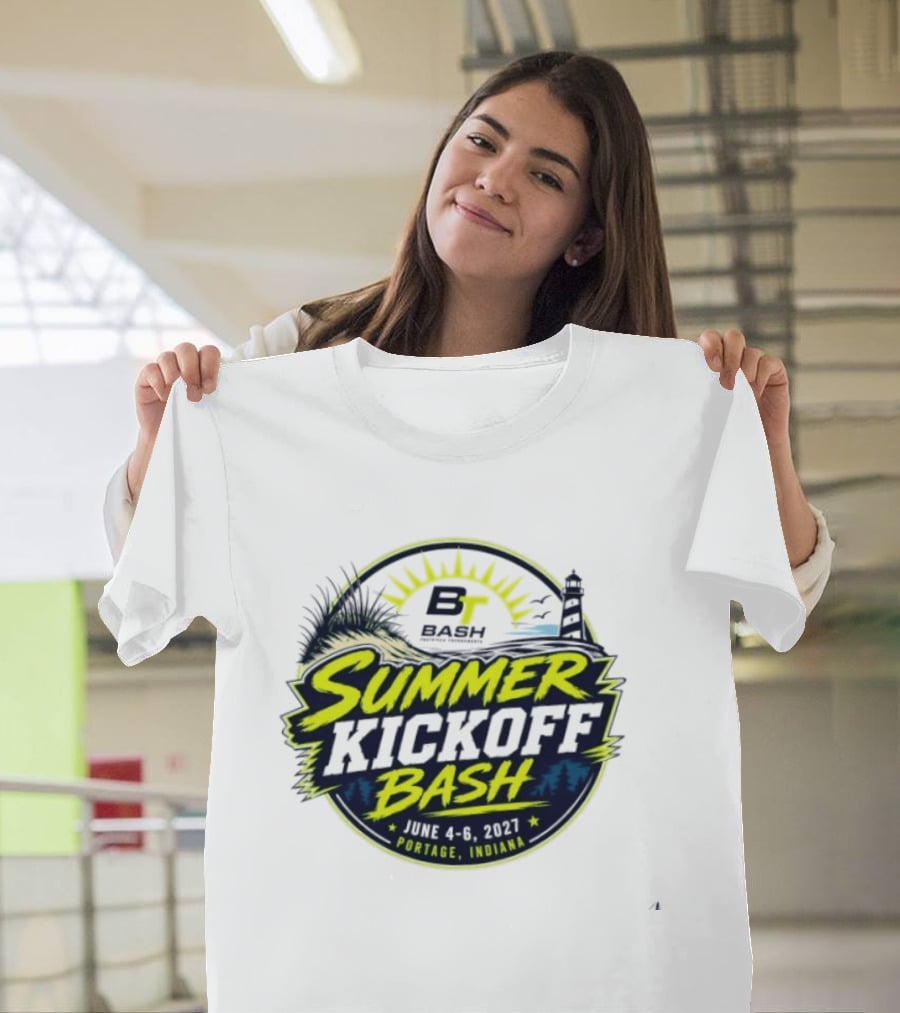 Portage Indiana Summer Kickoff Bash ET Bash Softball Event T-Shirt