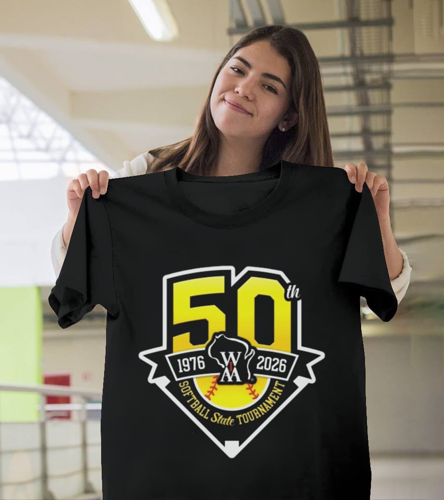 50th WIAA Softball State Tournament 1976 2026 T-Shirt